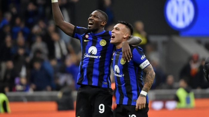 Lautaro & Thuram Make Peace